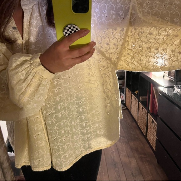 Free people eyelet blouse - Picture 12 of 13
